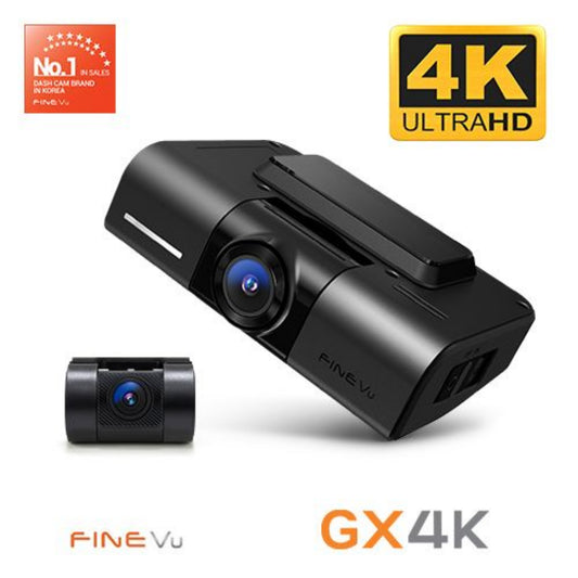 FineVu GX4K 2-CH 4K ULTRA HD [Free 128GB Upgrade]